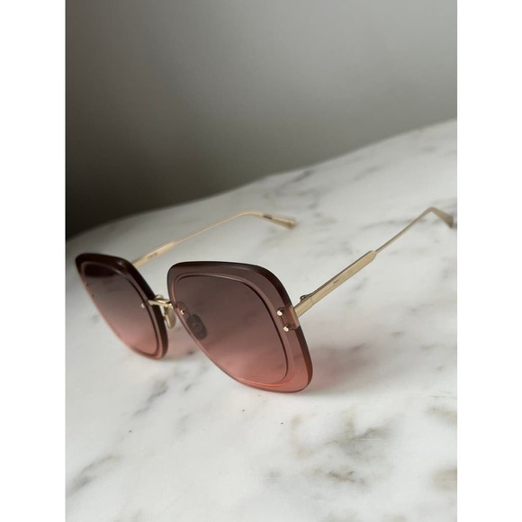 NEW Dior UltraDior SU Sunglasses in Dark Pink Gradient Lens - Picture 5 of 9